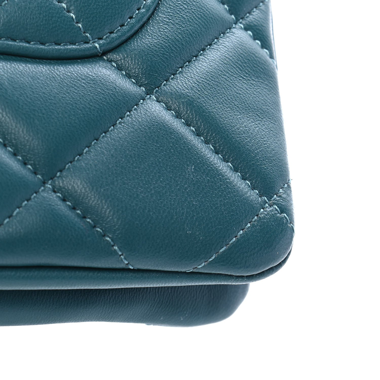 Chanel Lambskin Quilted Medium Trendy CC Flap Dark Green 11 of 11