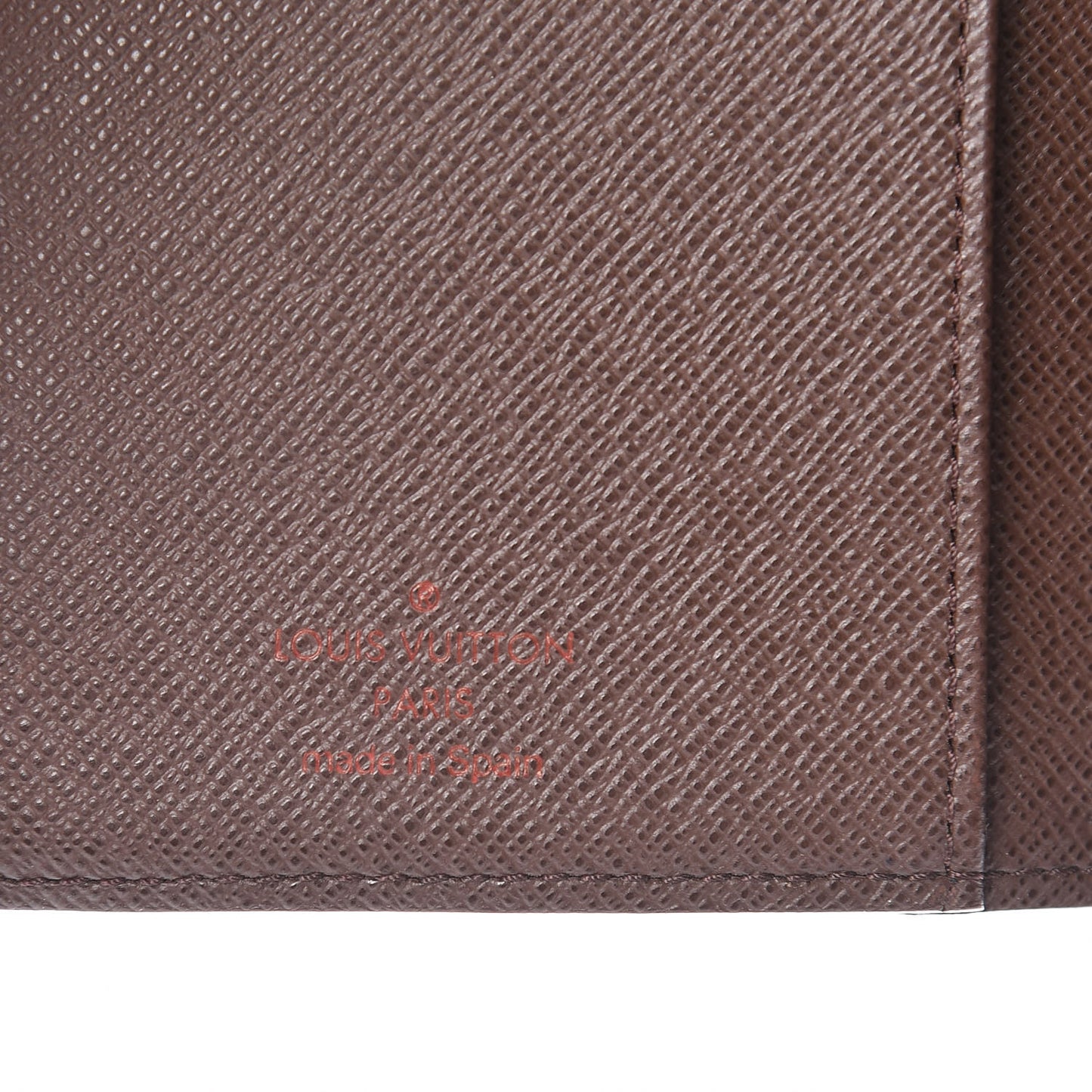Damier Ebene Pocket Agenda Cover