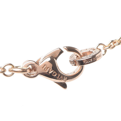 Bulgari 18K Rose Gold White Ceramic B.Zero1 Pendant Necklace 5 of 6