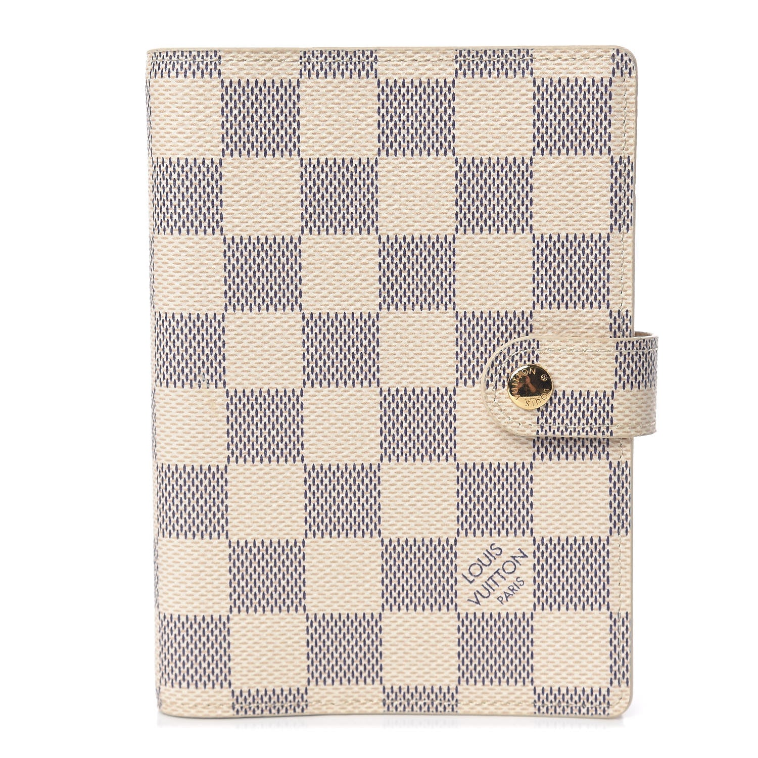 Louis Vuitton Damier Azur Small Ring Agenda Cover 1 of 9