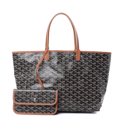 Goyard Goyardine Saint Louis PM Black Gold 1 of 8