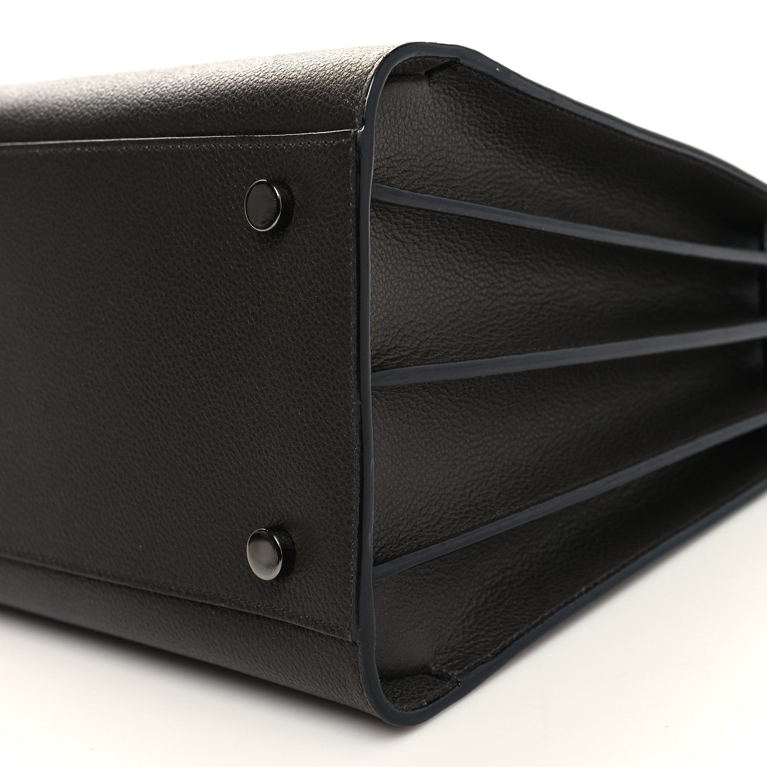 Saint Laurent Grained Calfskin Small Sac De Jour Fog 10 of 12