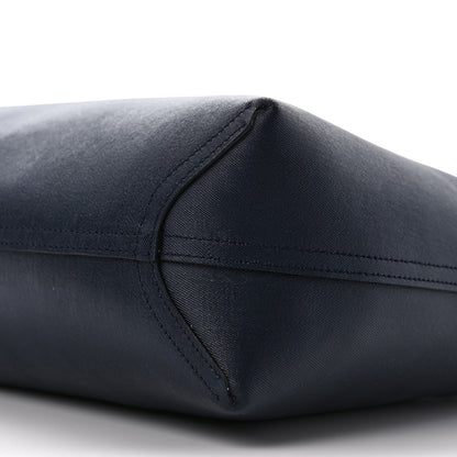 Gucci GG Supreme Monogram Blooms Small Reversible Tote Beige Blue Navy 14 of 17