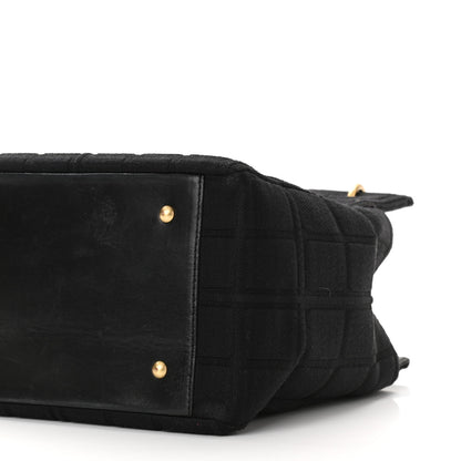 Chanel Jersey Quilted Crossbody Bag Black 10 of 10