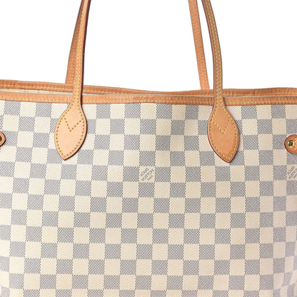 Louis Vuitton Damier Azur Neverfull MM 10 of 13