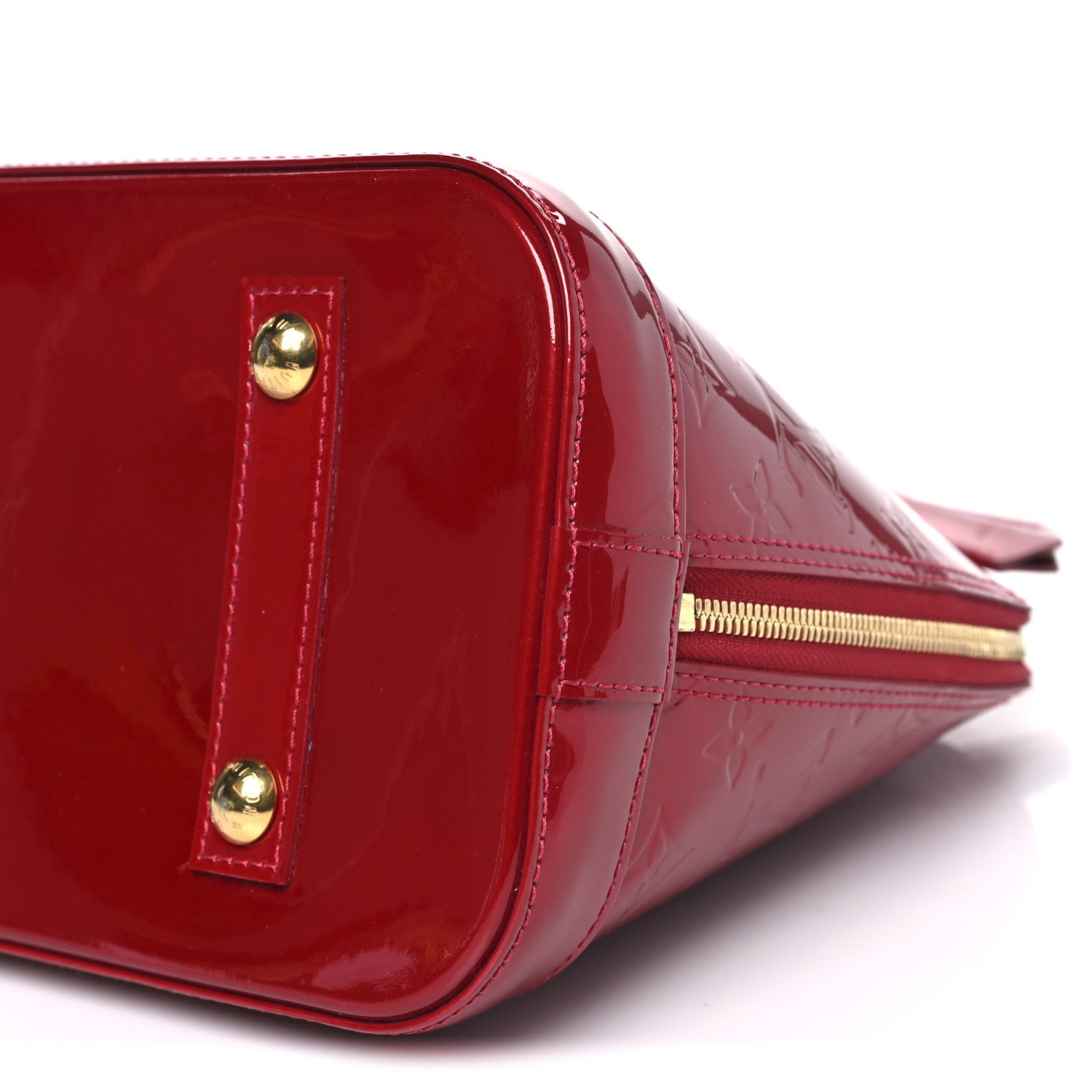 Louis Vuitton Vernis Alma PM Pomme D'Amour 9 of 9