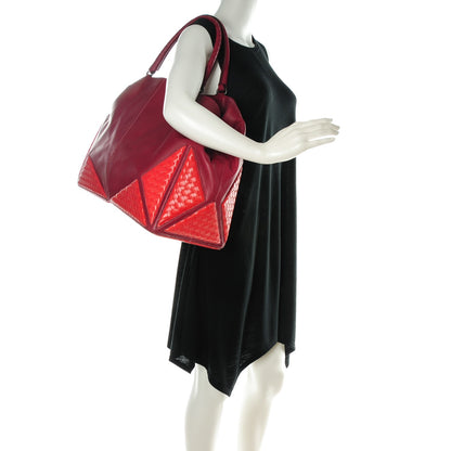 Bottega Veneta Nappa Karung Intrecciato Umbria Shopper Tote Pourpre Fever 2 of 9
