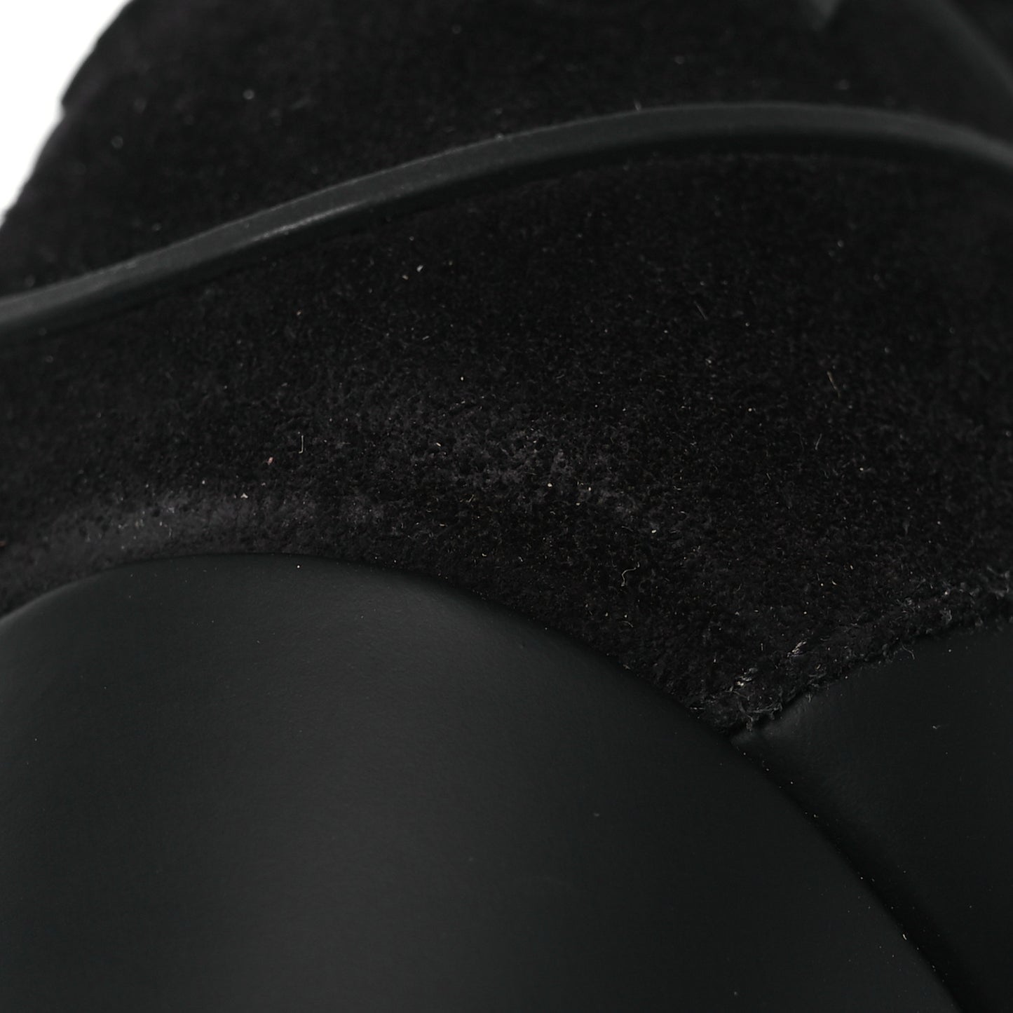 Suede Calfskin Monogram Star Trail Ankle Boots 38 Black