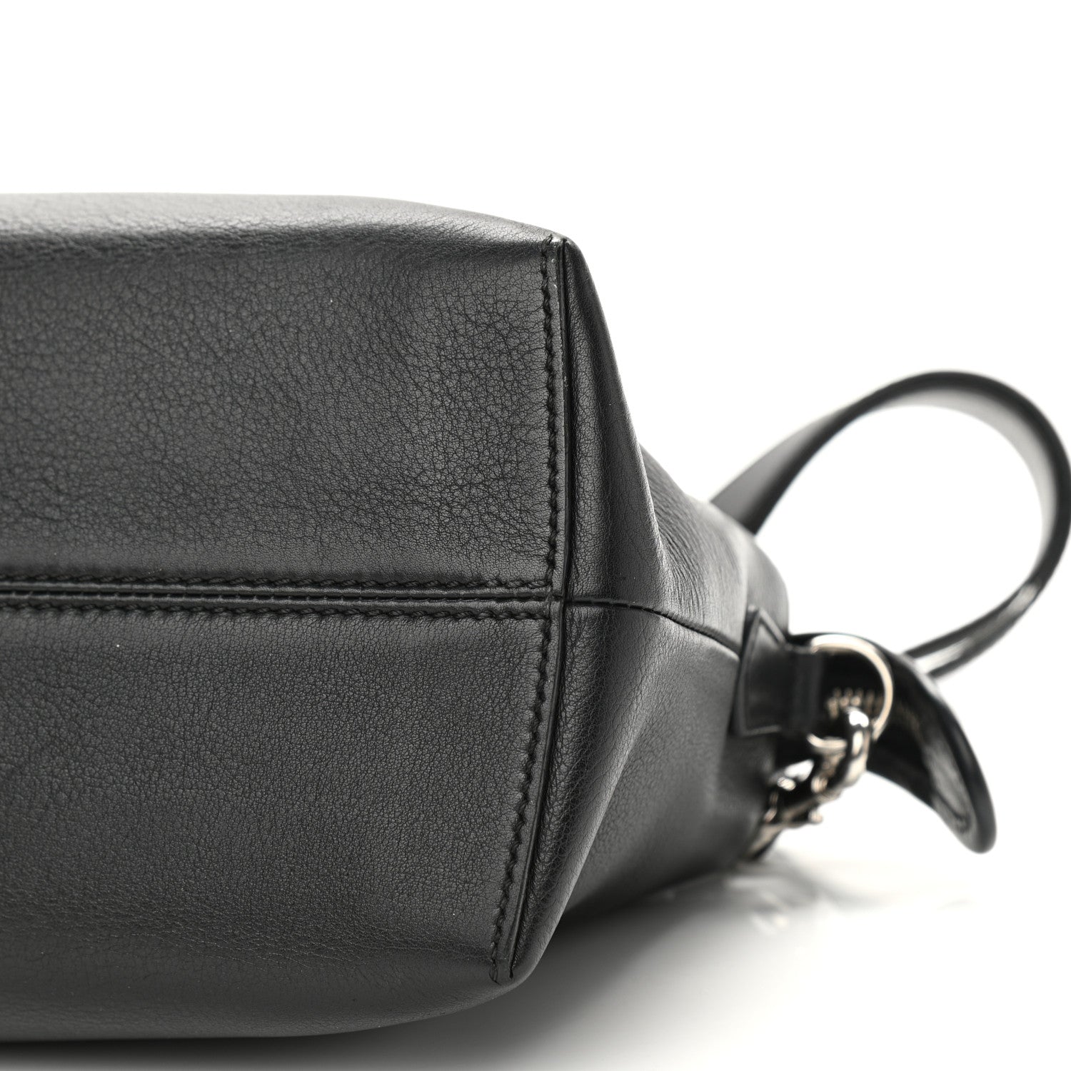 Fendi Vitello Dolce Medium By The Way Boston Bag Black 10 of 11