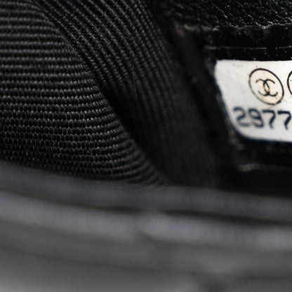 Chanel Lambskin Quilted Mini My Precious Waist Bag Black 7 of 10