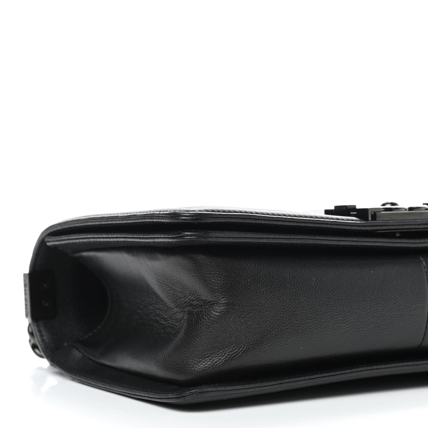 Chanel Caviar Quilted Medium Boy Flap So Black 11 of 12