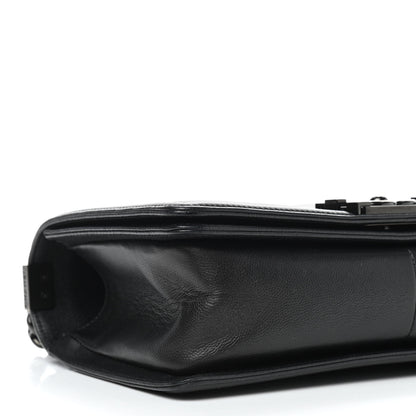 Chanel Caviar Quilted Medium Boy Flap So Black 11 of 12
