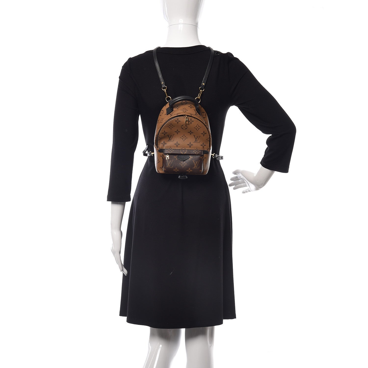 Louis Vuitton Reverse Monogram Palm Springs Backpack Mini 2 of 9