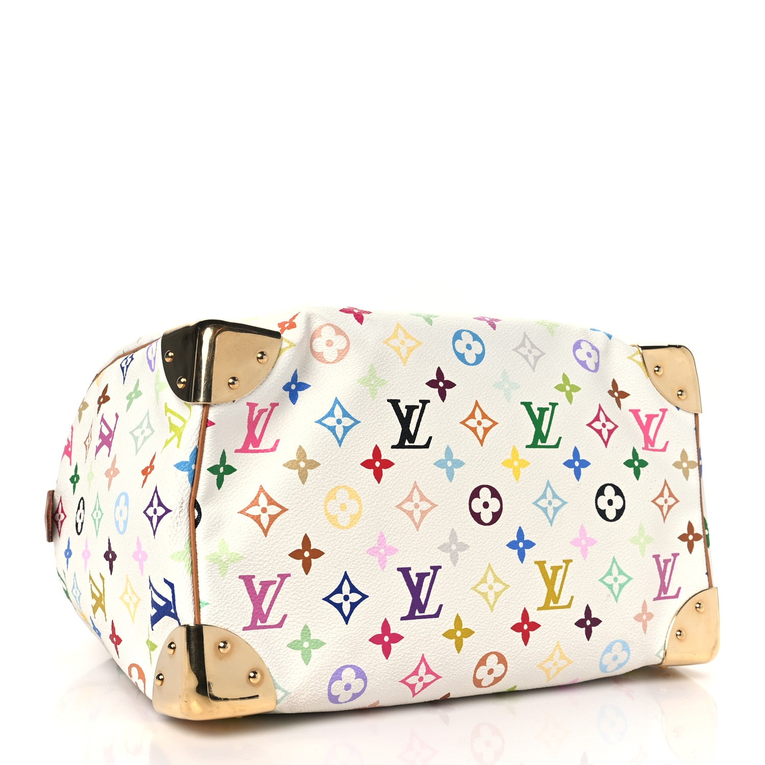 Louis Vuitton Monogram Multicolor Speedy 30 White 4 of 11