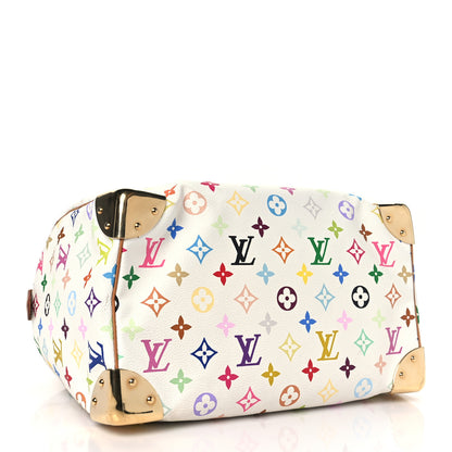 Louis Vuitton Monogram Multicolor Speedy 30 White 4 of 11