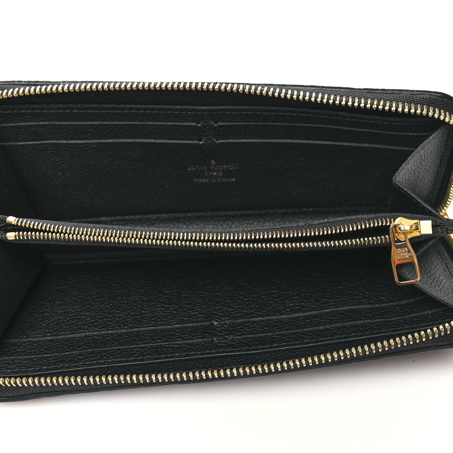 Louis Vuitton Empreinte Clemence Wallet Black 5 of 7