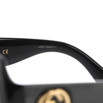 Gucci Acetate Square Frame Sunglasses GG0053S Black 6 of 8