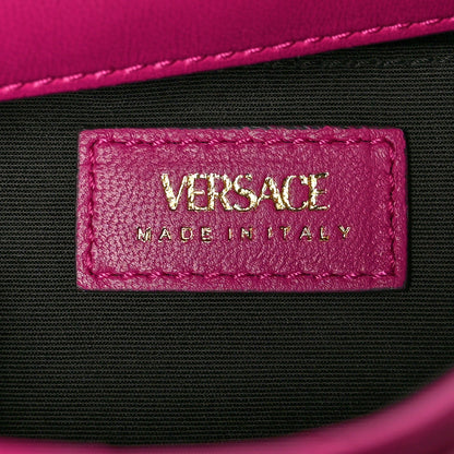 Versace Nappa Quilted Small Medusa Chain Crossbody Pink 6 of 10