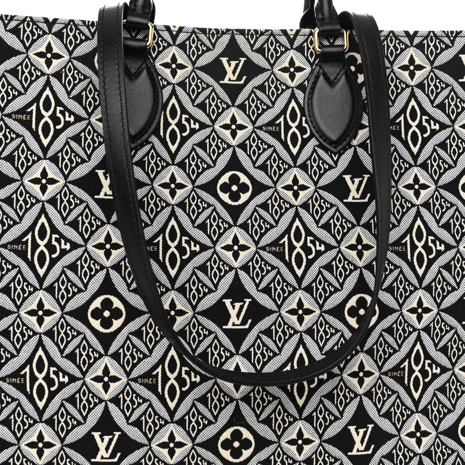 Louis Vuitton Jacquard Since 1854 Onthego GM Grey 8 of 10