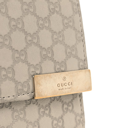 Gucci Soft Microguccissima Dice Chain Wallet Beige 7 of 8
