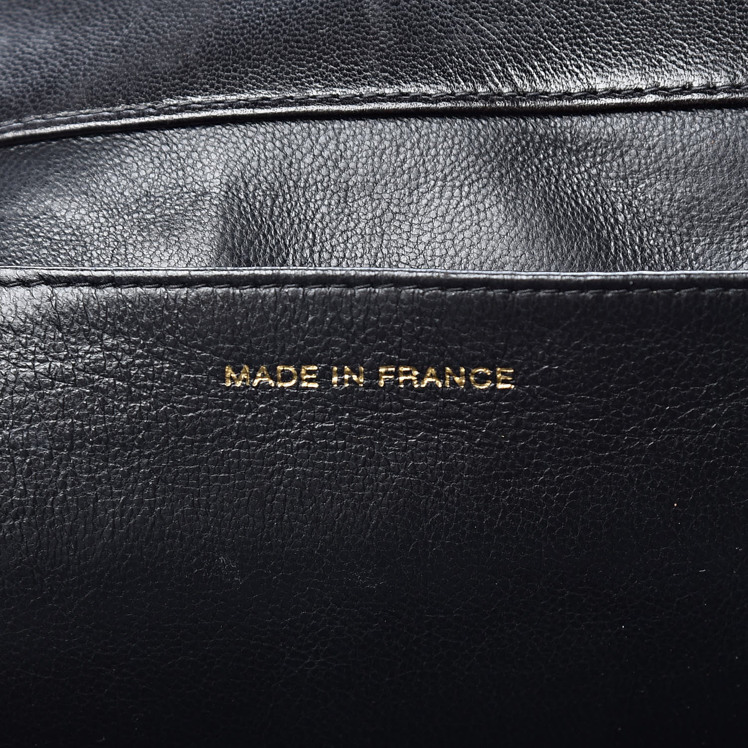 Chanel Lambskin Quilted Tote Black 7 of 19