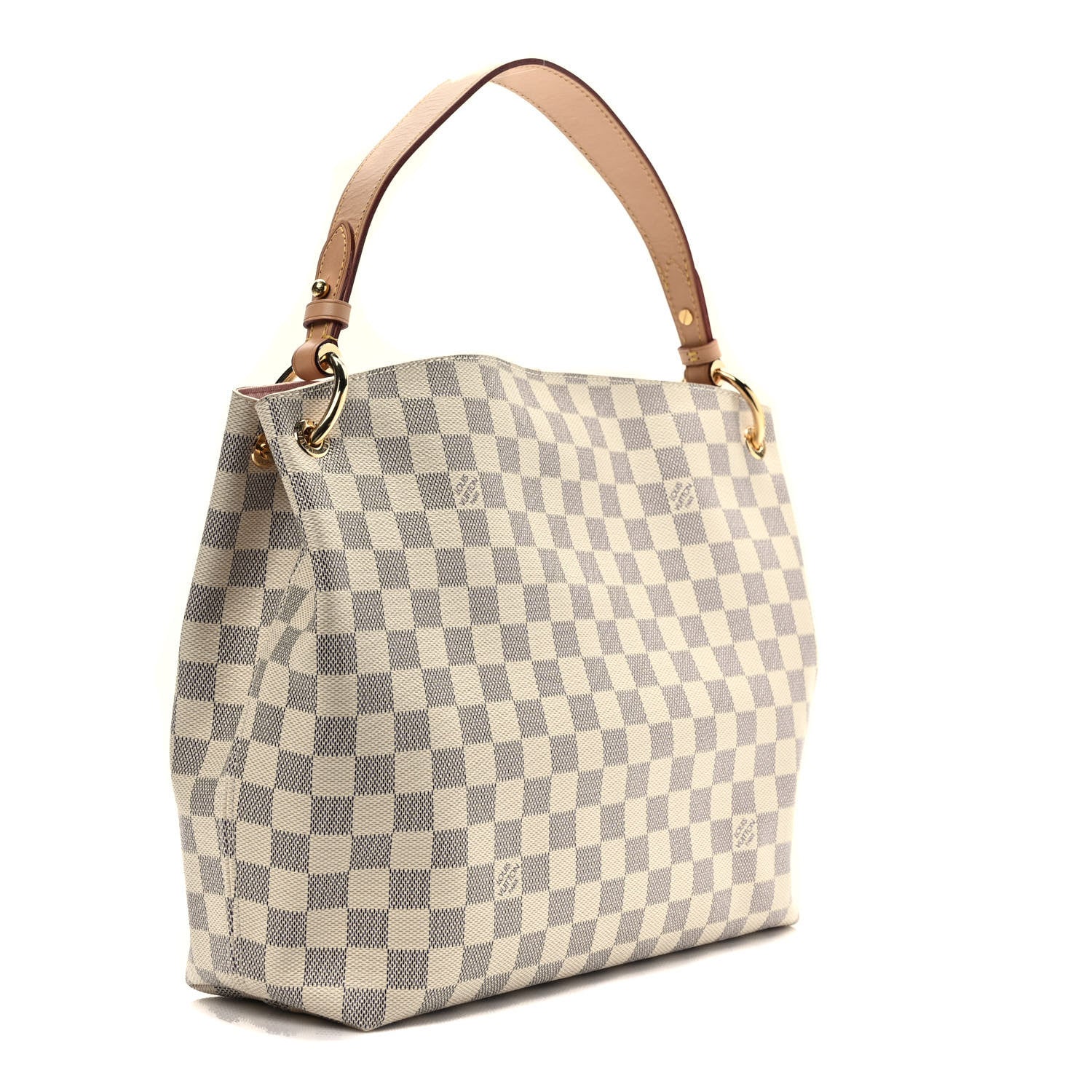 Louis Vuitton Damier Azur Graceful PM Rose Ballerine 3 of 10