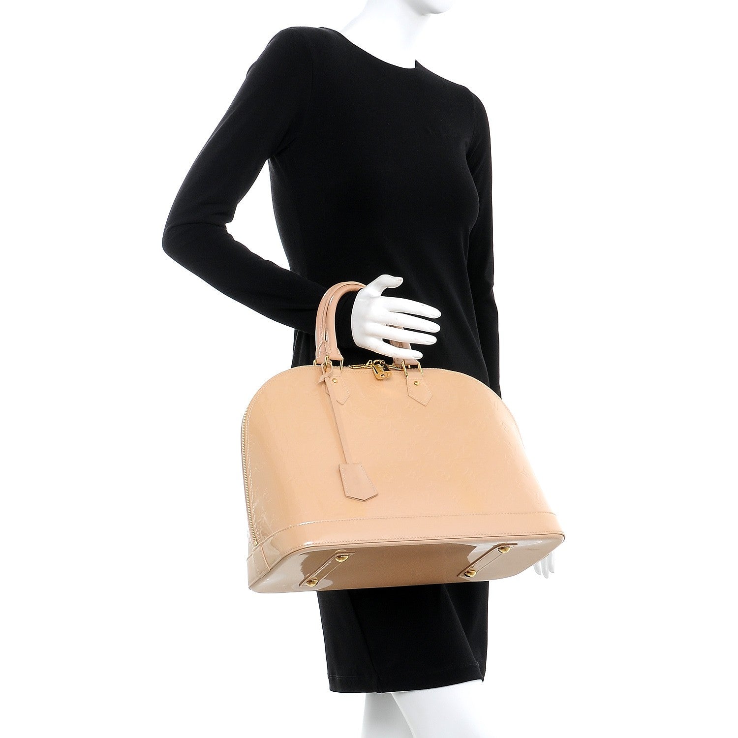 Louis Vuitton Vernis Alma MM Rose Florentin 2 of 8