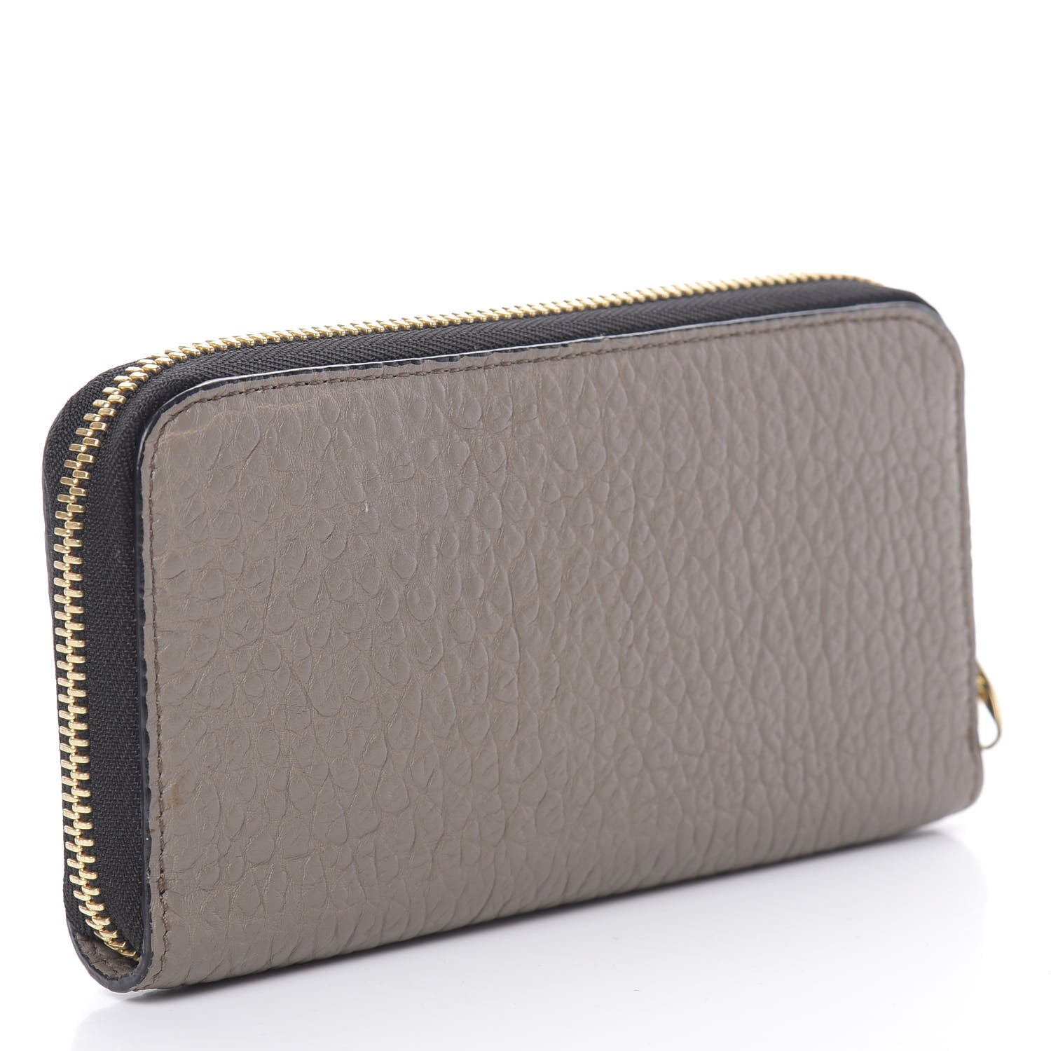 Burberry Heritage Grain Zip Around Wallet Pale Taupe 3 of 8