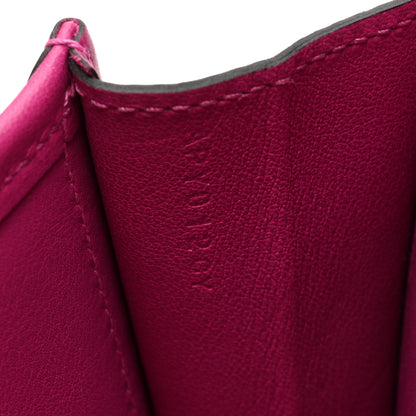 Hermes Swift Jige Elan 29 Clutch Rose Pourpre 7 of 8