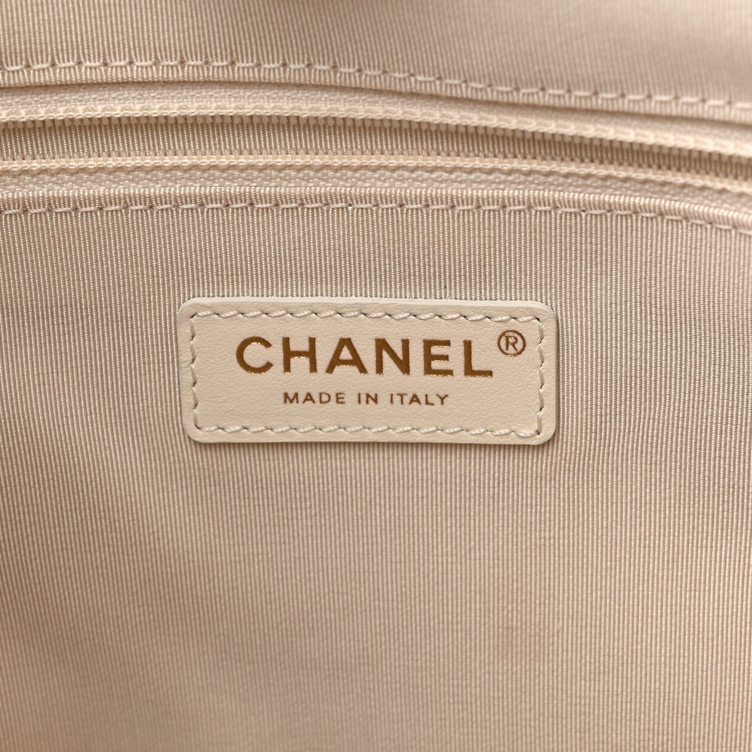 Chanel Aged Calfskin Small Charms Deauville Tote White 5 of 11