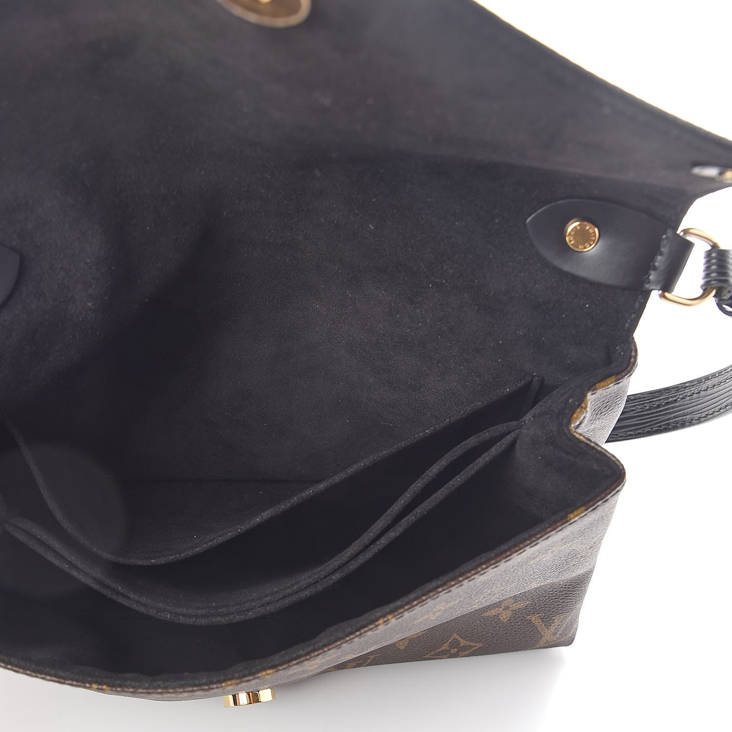 Louis Vuitton Epi Monogram Saint Michel Black 5 of 9