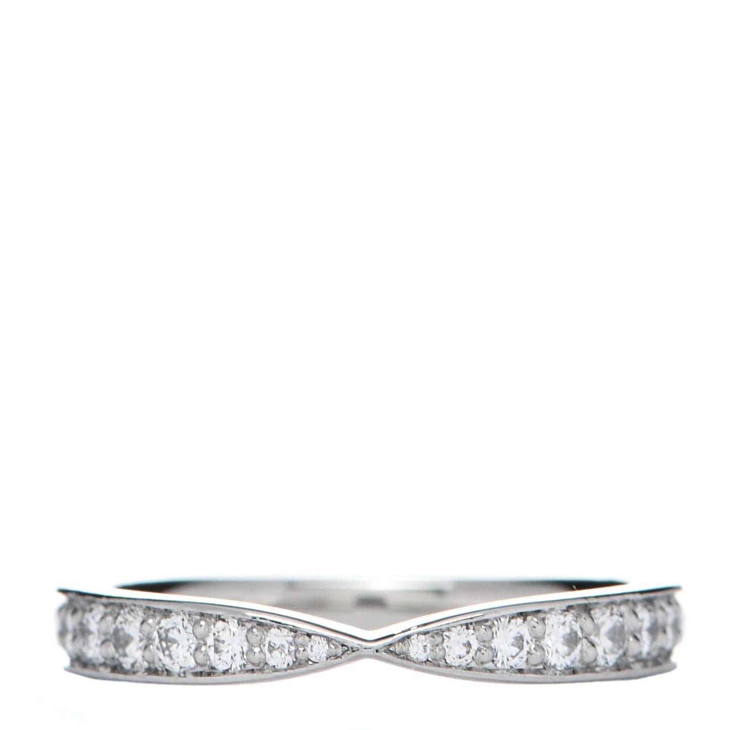 Platinum Diamond Harmony Bead-Set Band Ring 47 4