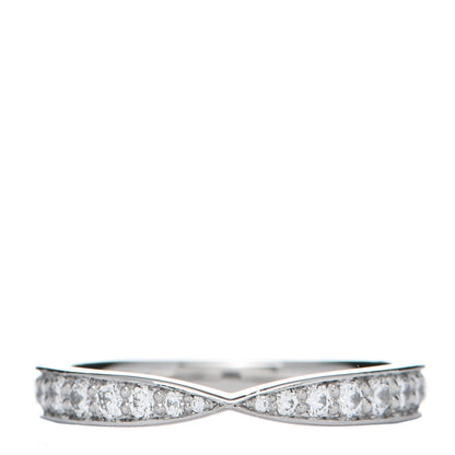 Tiffany Platinum Diamond Harmony Bead-Set Band Ring 47 4 1 of 4