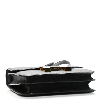 Hermes Epsom Constance 18 Black 3 of 10