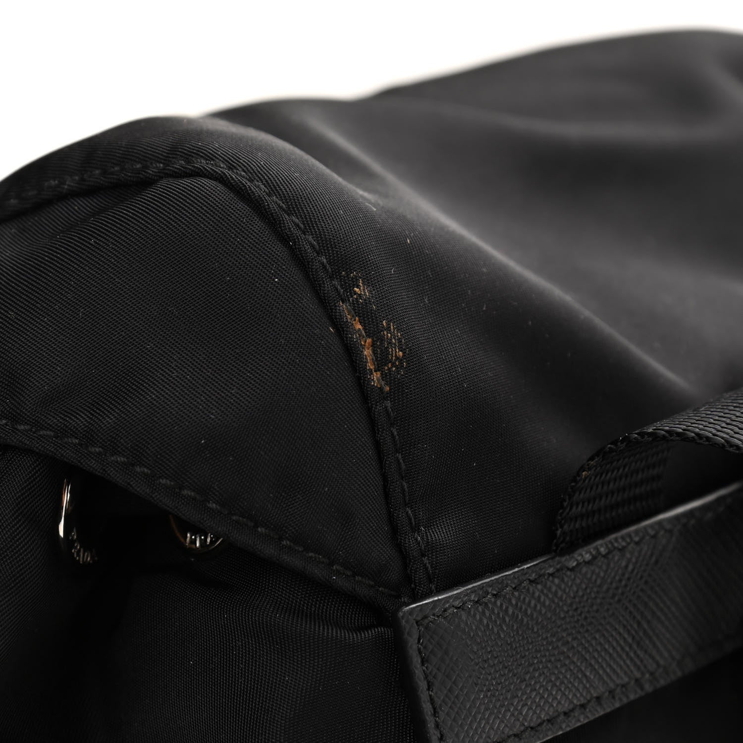 Prada Tessuto Nylon Vela Small Backpack Black 11 of 11