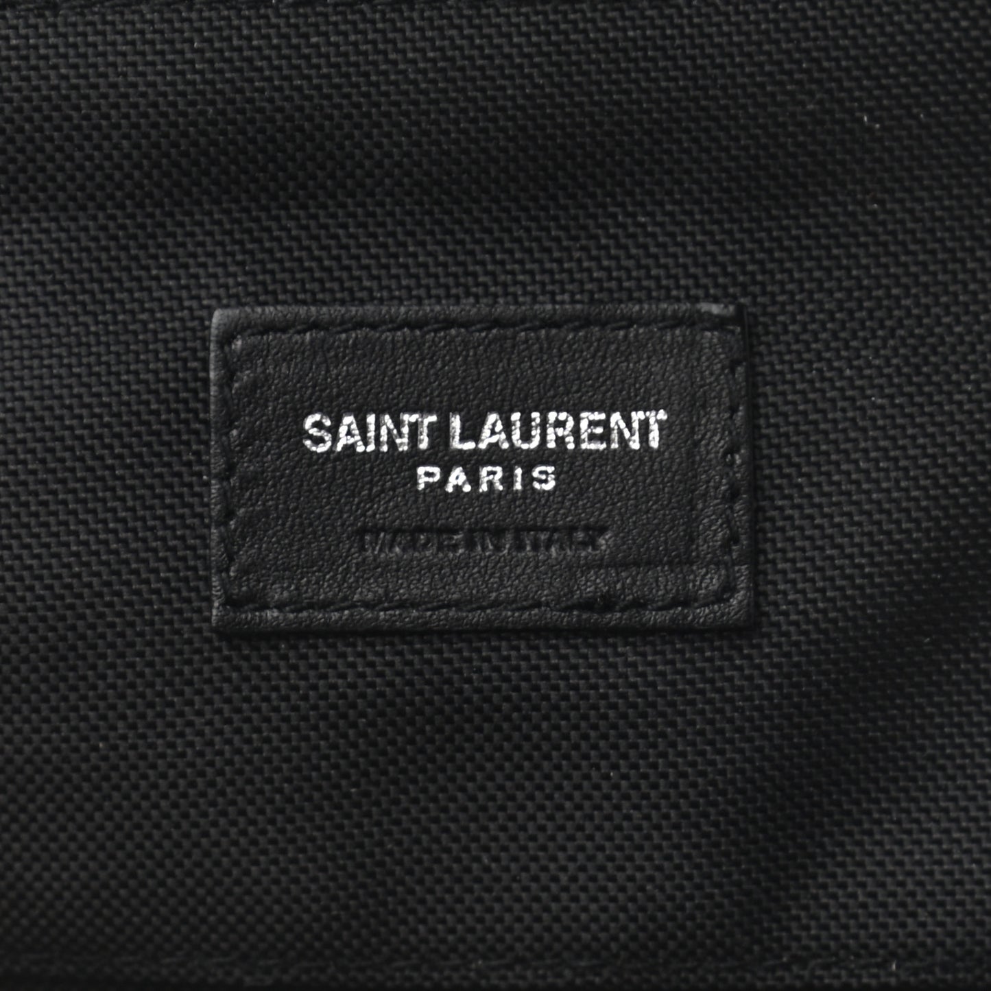 Nylon Constellation Print Tiny Buffalo Wallet Black