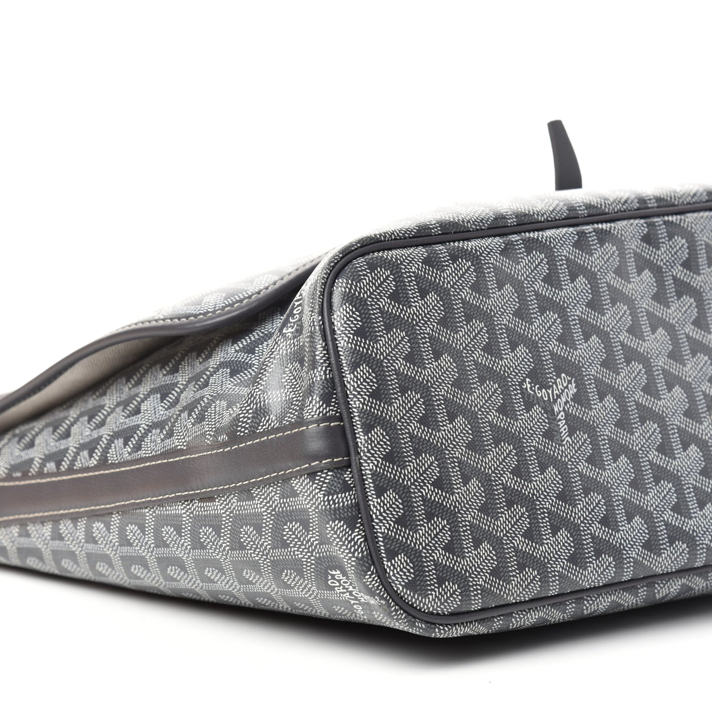 Goyardine Capetien Messenger Bag Grey