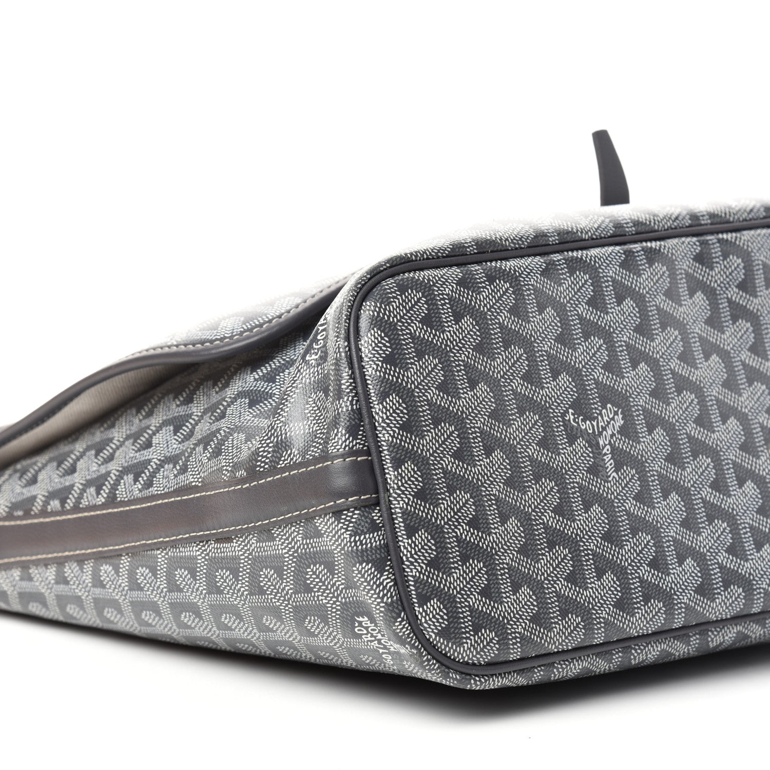 Goyard Goyardine Capetien Messenger Bag Grey 6 of 8