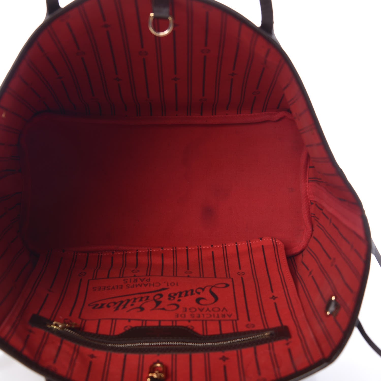 Louis Vuitton Damier Ebene Neverfull MM 5 of 10