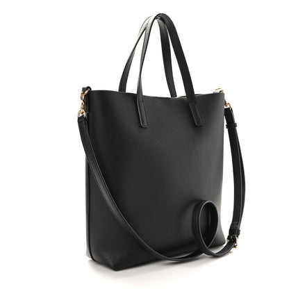 Saint Laurent Calfskin Toy Shopping Tote Black 3 of 9
