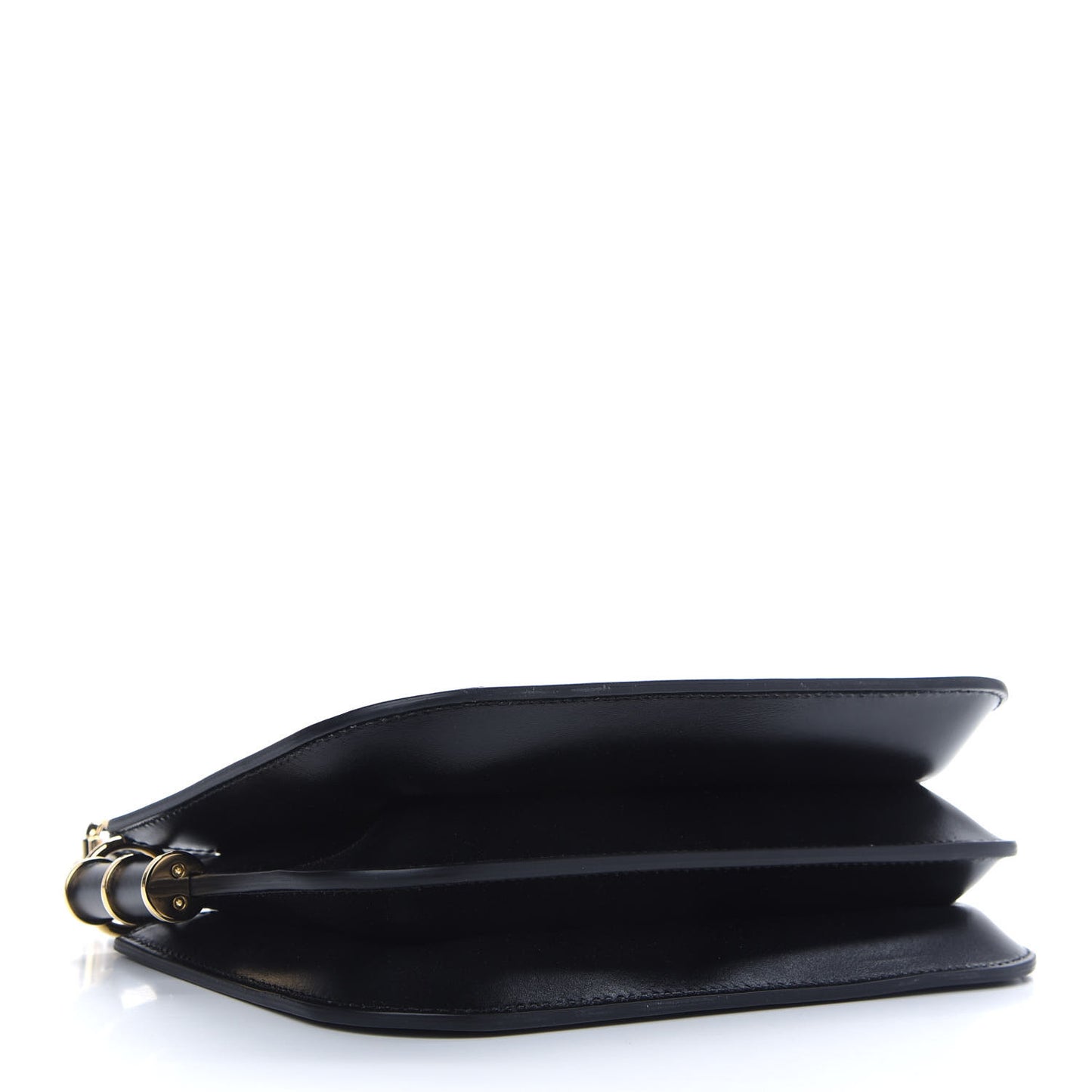 Vitello King Luxor Fendi Touch Shoulder Bag Black