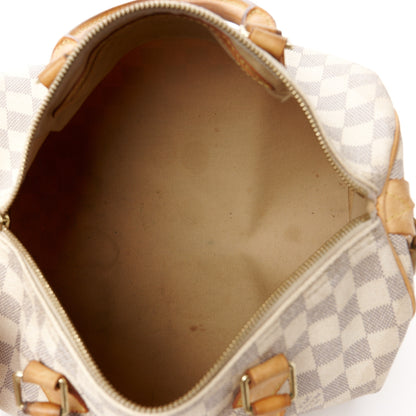 Louis Vuitton Damier Azur Speedy 30 5 of 13