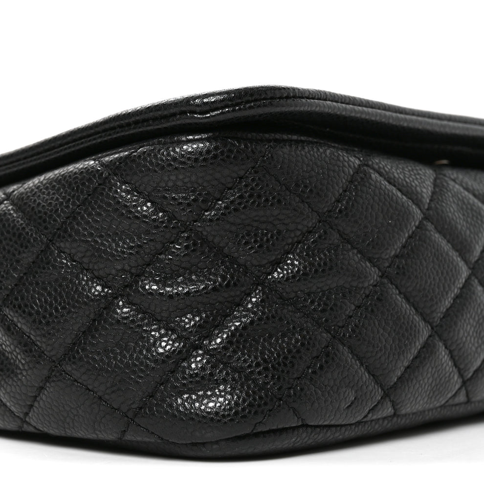 Chanel Caviar Medium Timeless CC Flap Black 1994283 – FASHIONPHILE