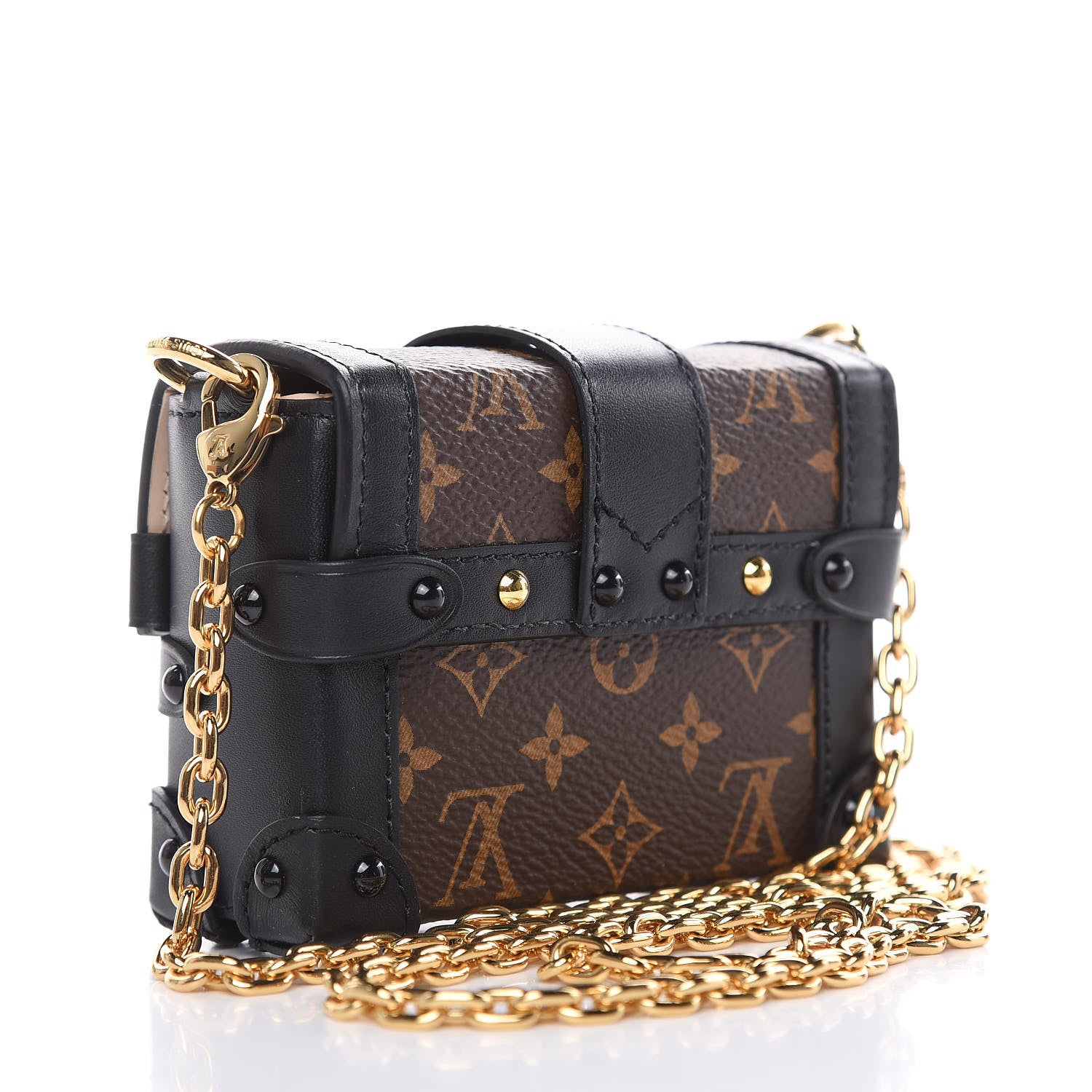 Louis Vuitton Monogram Essential Trunk NM Black 3 of 8