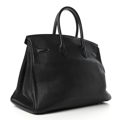 Hermes Togo Birkin 35 Black 3 of 9