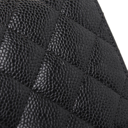Chanel Caviar Quilted Wallet On Chain WOC Black 14 of 16