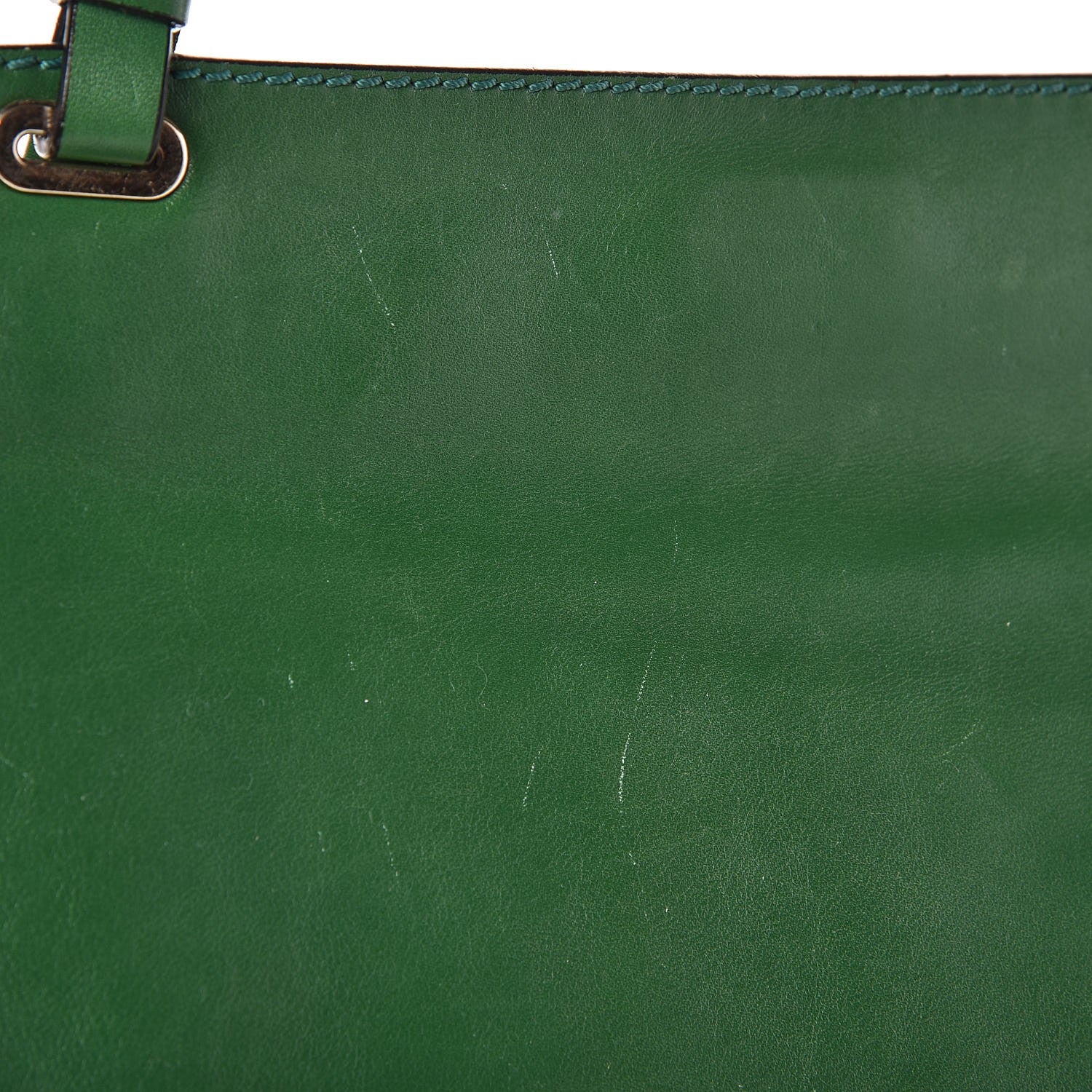 Valentino Garavani Vitello Medium Rockstud Tote Emerald 11 of 17
