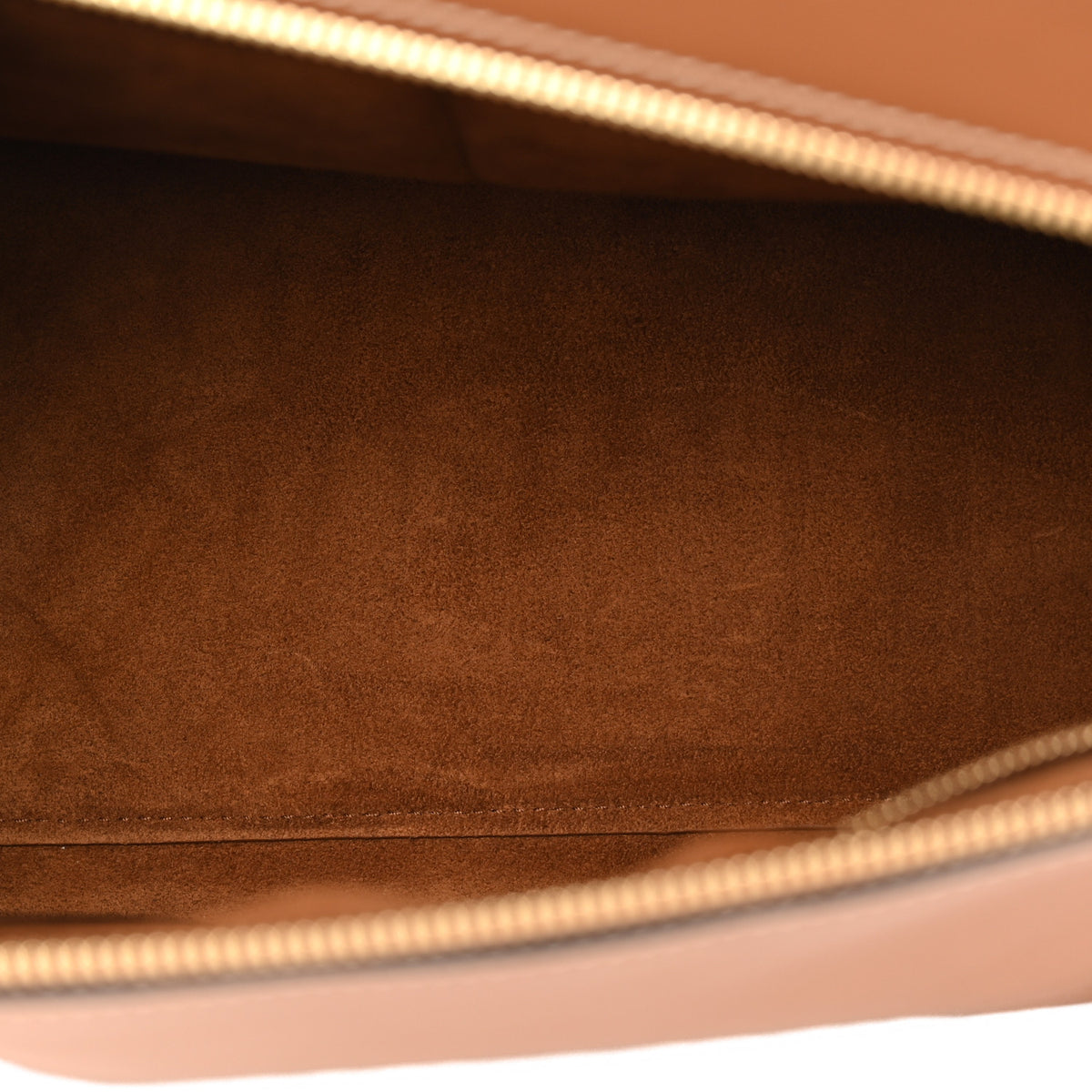 Smooth Calfskin Medium Edge Shoulder Bag Camel