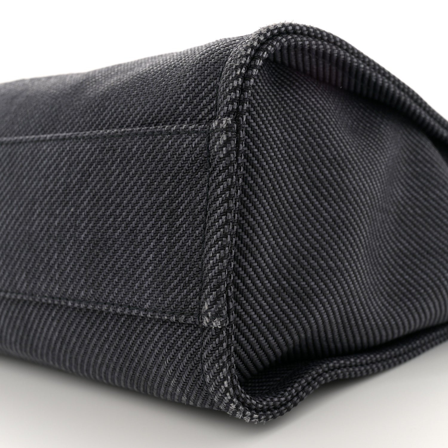 Chanel Mixed Fibers Calfskin Small Deauville Tote Black 9 of 12