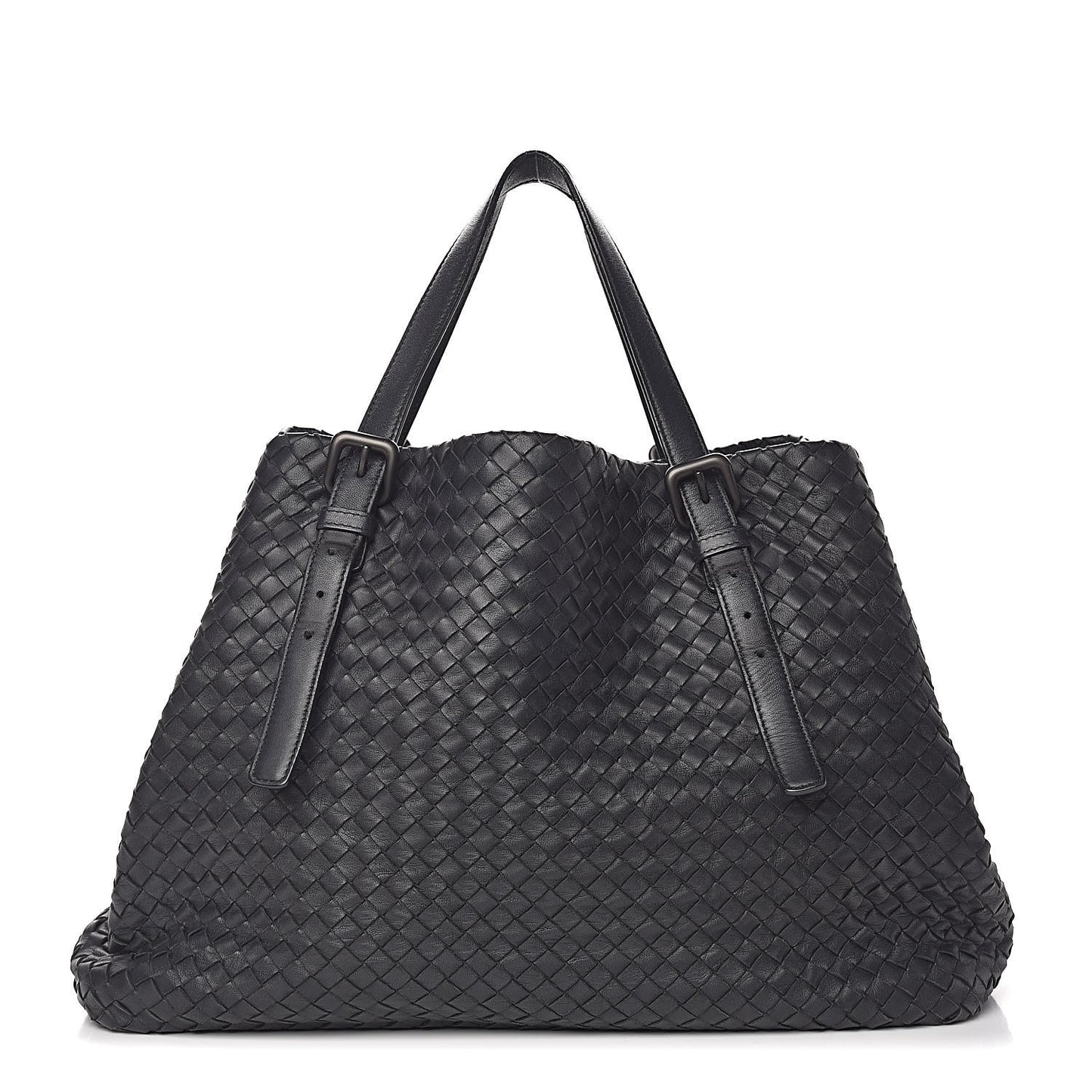Nappa Intrecciato Large Seamless Tote Ferro
